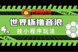 最新口子-世界杯撸音浪教程，挂小程序玩法（附最新抗封世界杯素材）