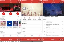 仿网易云音乐的YY音乐微信小程序源码