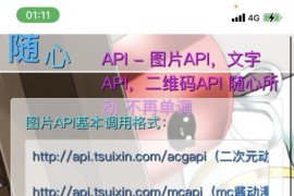 二次元图片API二维码API