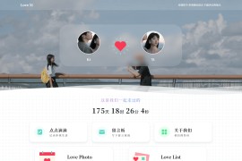 简洁清爽情侣恋爱博客主题 Like_Girl V5.1.1