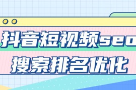 抖音短视频seo搜索排名优化