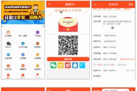 威客任务赚钱平台源码_二开版+粉丝关注投票任务发布源码+对接码支付+三级分销推广+详细任务操作教程+修复多个BUG